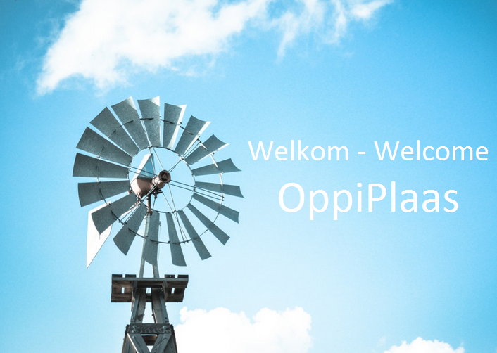 Welkom OppiPlaas Welkom OppiPlaas